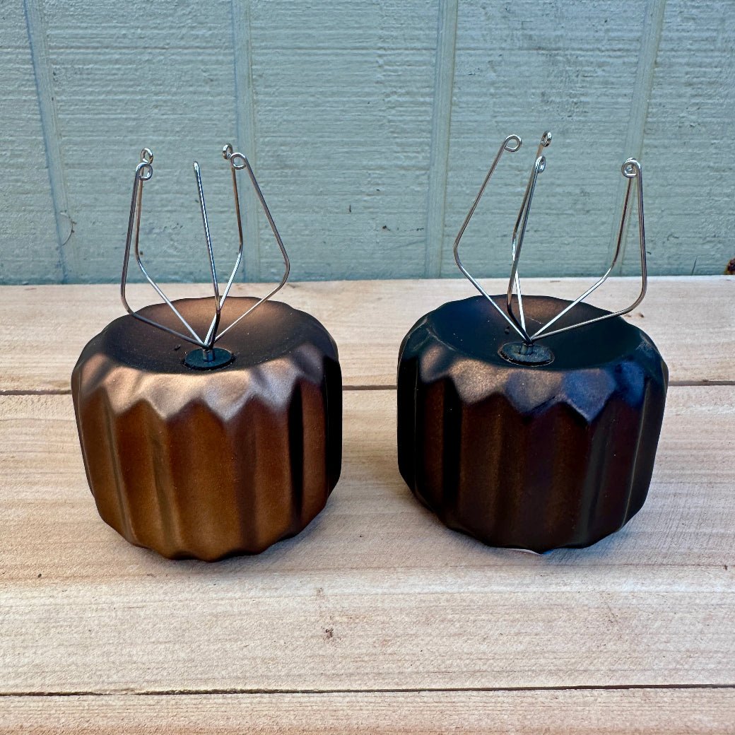 Gear-Shaped Ceramic Tillandsia Holder with Metal Prongs – Industrial Air Plant Display - Rainforest Flora