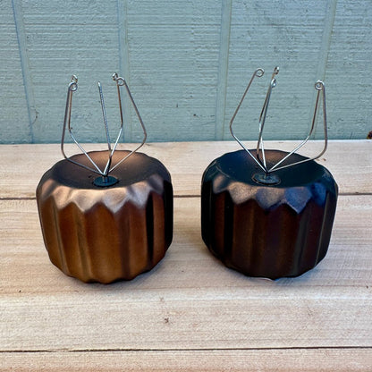 Gear-Shaped Ceramic Tillandsia Holder with Metal Prongs – Industrial Air Plant Display - Rainforest Flora